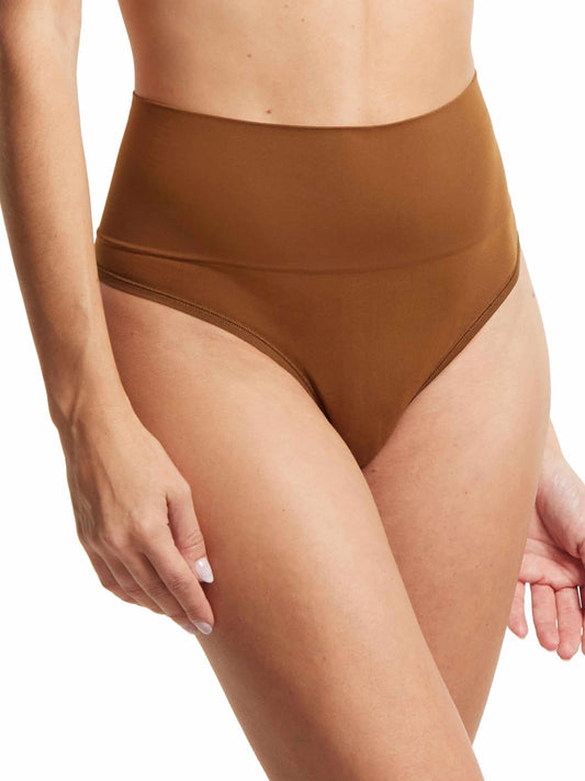 HANKY PANKY BODY™ Midrise Thong Macchiato Brown - Hanky Panky