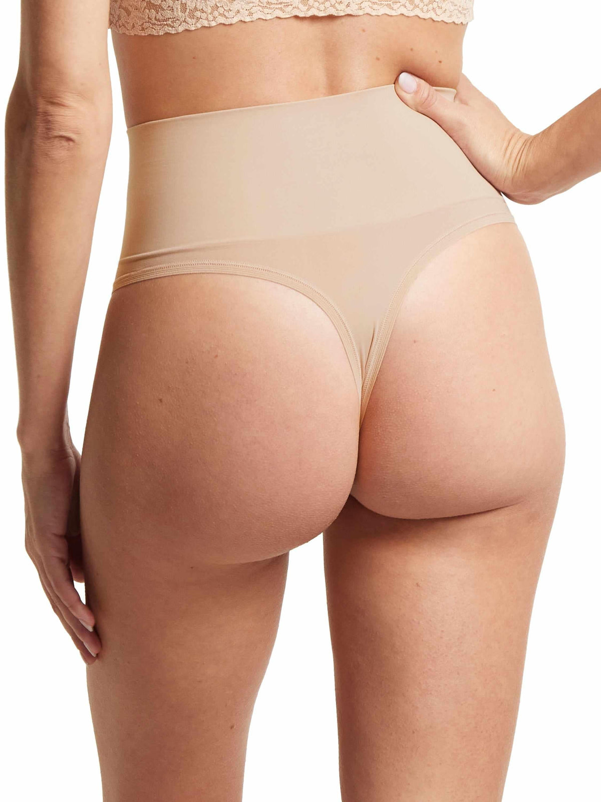 HANKY PANKY BODY™ Midrise Thong Chai - Hanky Panky