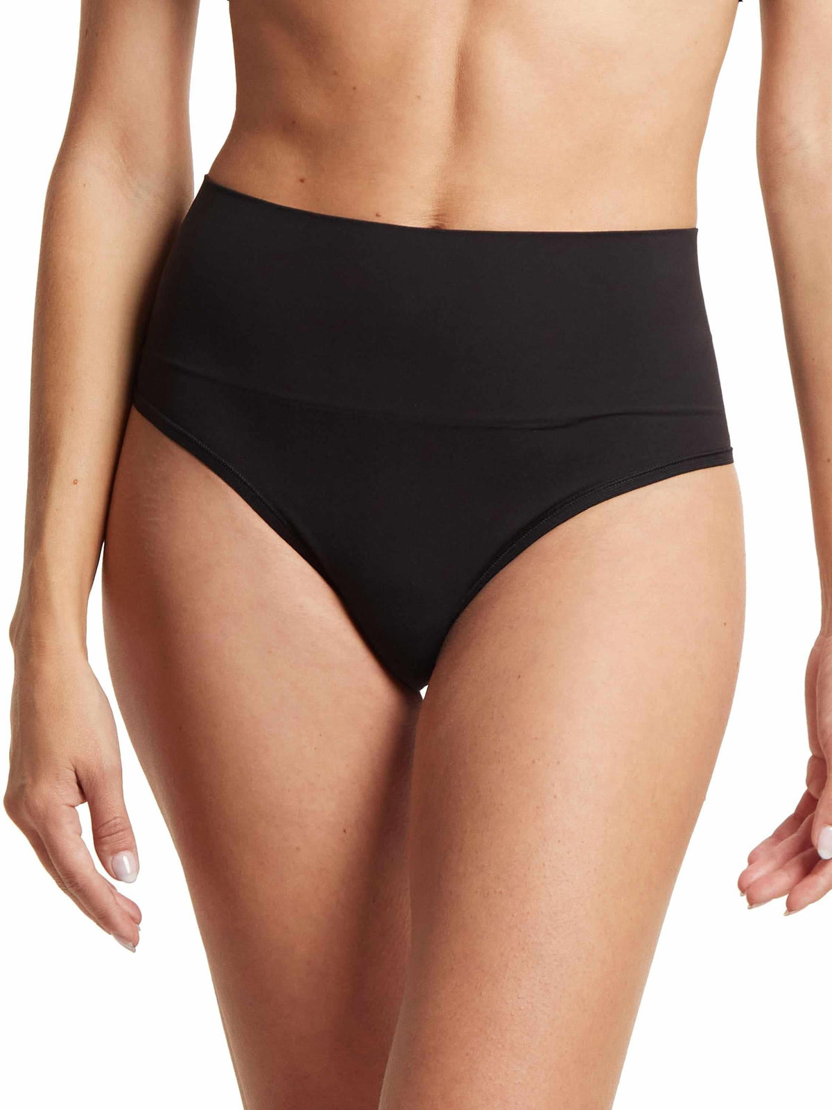 HANKY PANKY BODY™ Midrise Thong Black - Hanky Panky