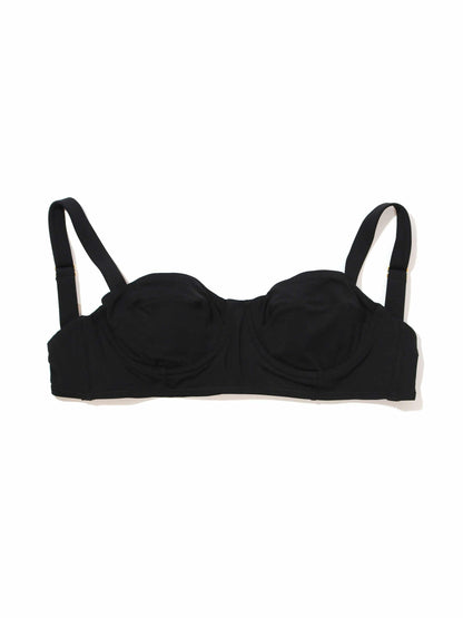 Balconette Bikini Swimsuit Top Black - Hanky Panky