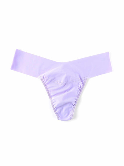 BreatheSoft™ Natural Rise Thong Wisteria Purple - Hanky Panky