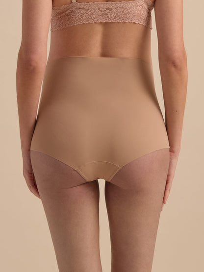 BreatheSoft™ Maternity Over The Bump Boyshort Taupe Sale - Hanky Panky