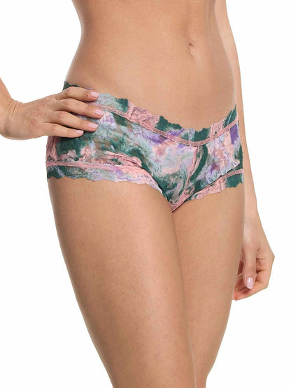 Printed Signature Lace® Boyshort Painter - Hanky Panky