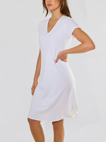 Supima® Cotton Gown White - Hanky Panky