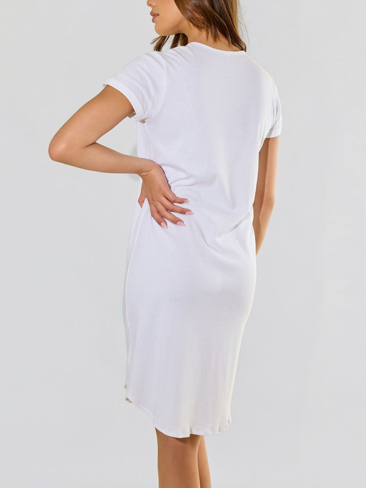 Supima® Cotton Gown White - Hanky Panky