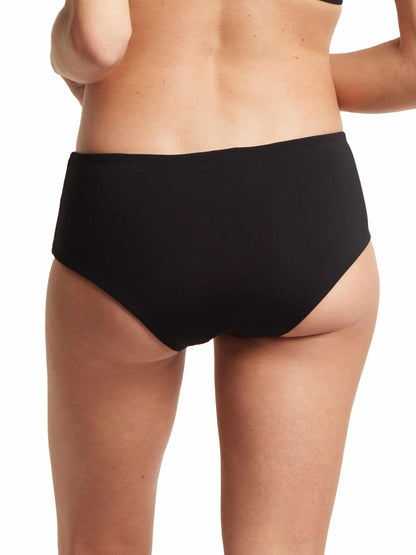 Boyshort Swimsuit Bottom Black - Hanky Panky