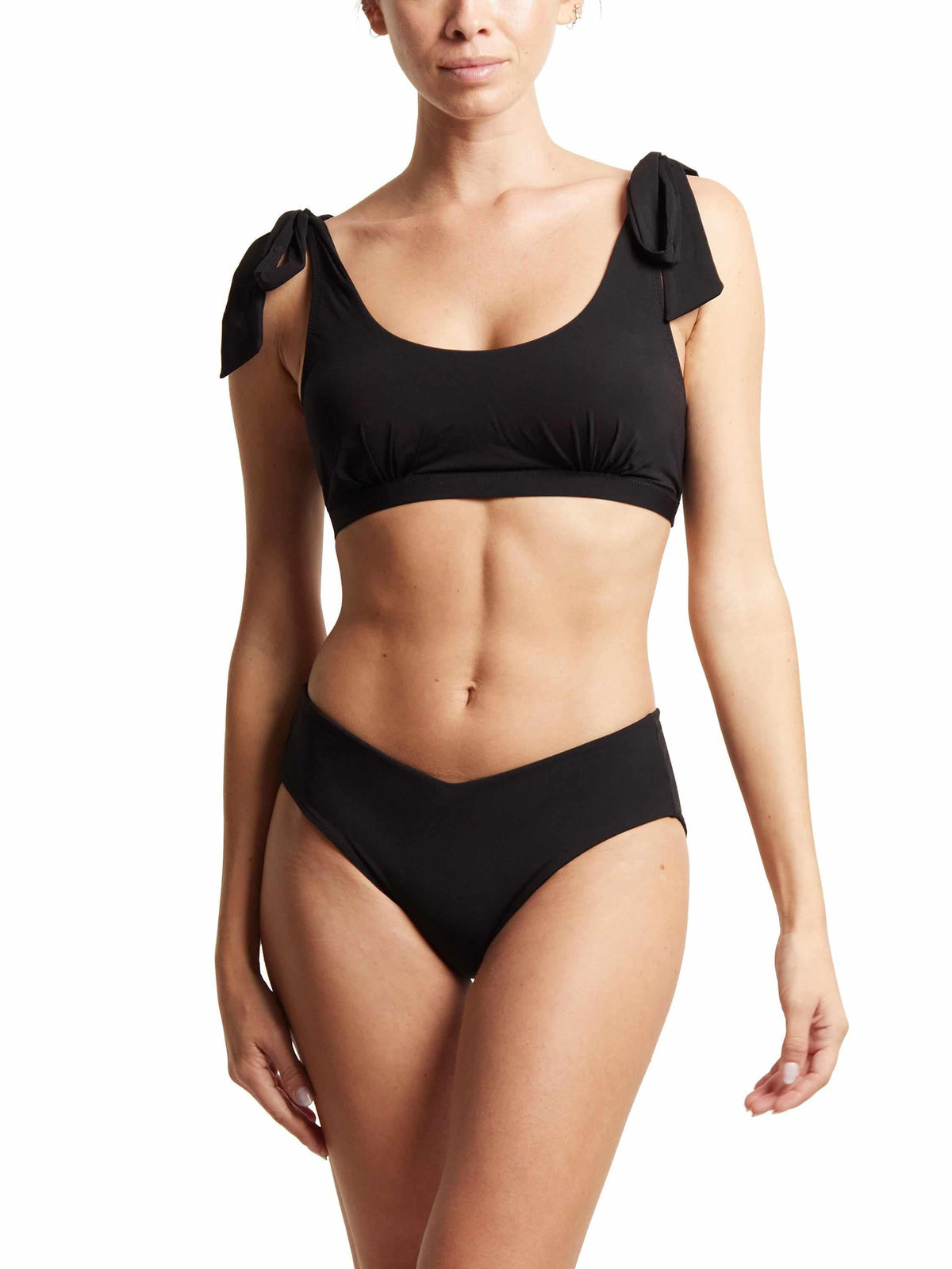 V-Kini Swimsuit Bottom Black - Hanky Panky