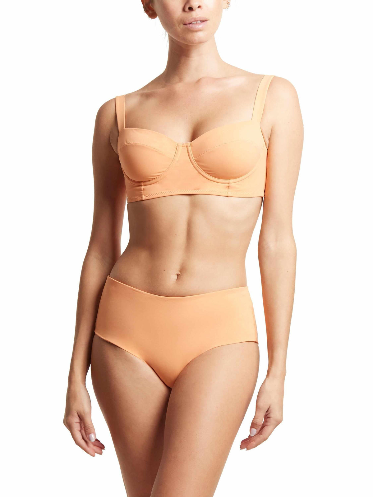 Balconette Bikini Swimsuit Top Florence Orange Sale - Hanky Panky