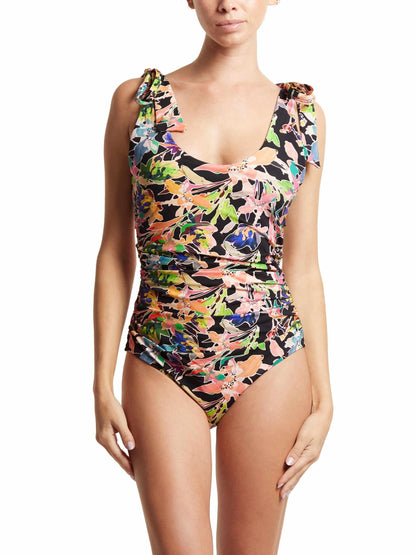 Ruched Bow One Piece Swimsuit Unapologetic Sale - Hanky Panky