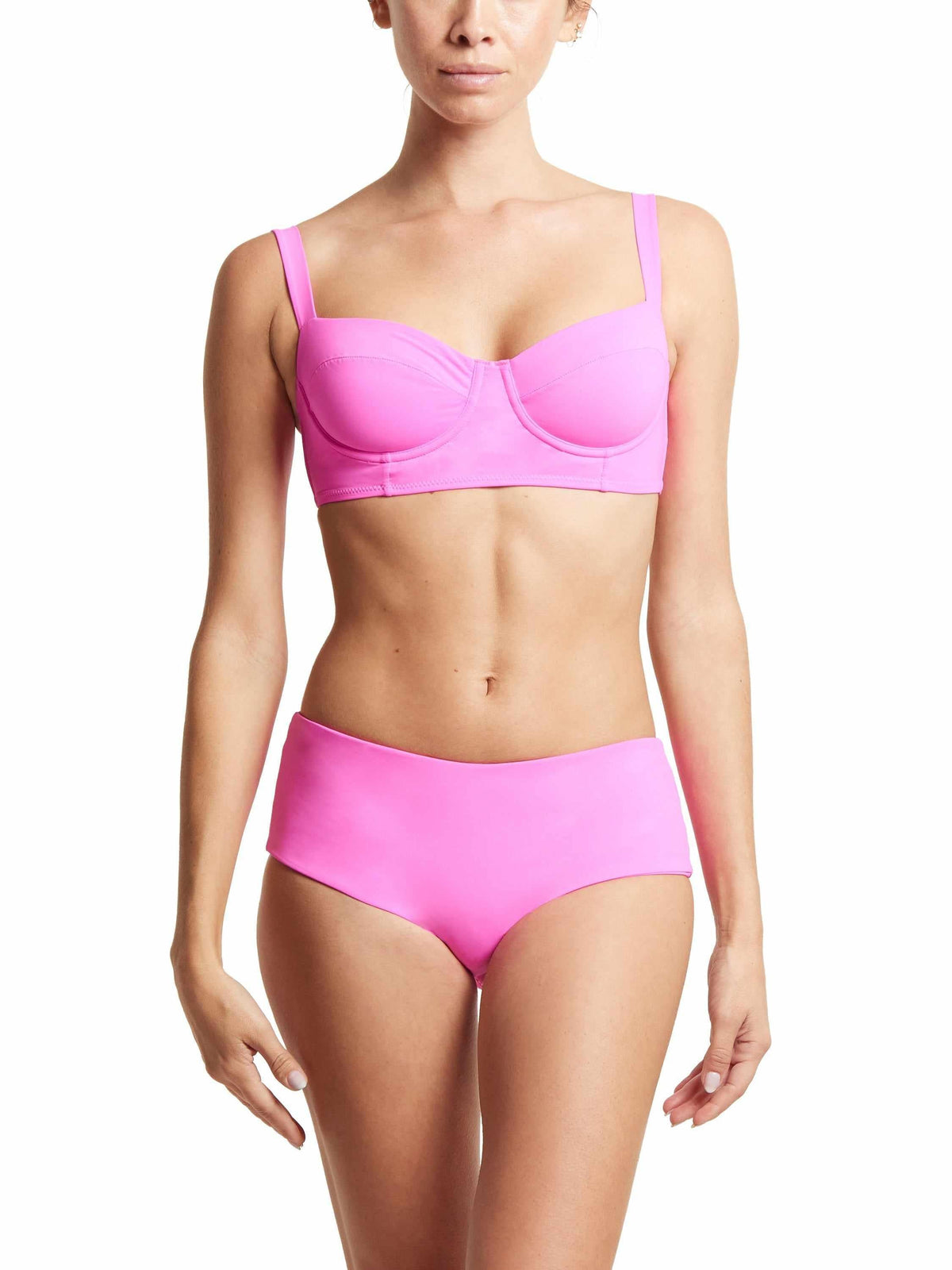Balconette Bikini Swimsuit Top Unapologetic Pink Sale - Hanky Panky