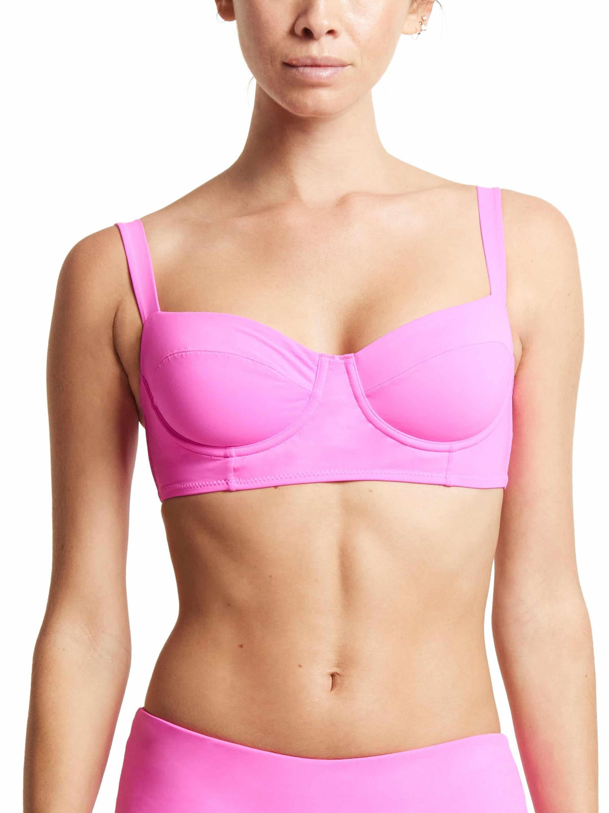Balconette Bikini Swimsuit Top Unapologetic Pink Sale - Hanky Panky