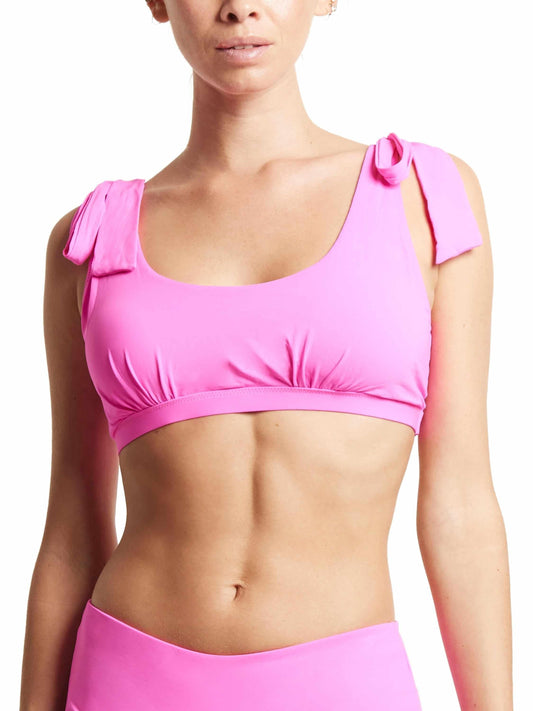 Scoop Neck Swim Top Unapologetic Pink Sale - Hanky Panky