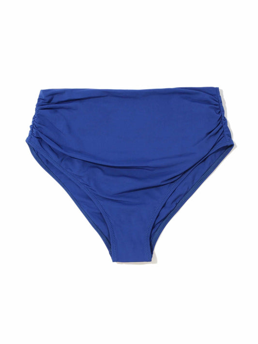 High Rise Cheeky Swimsuit Bottom Poolside Blue Sale - Hanky Panky