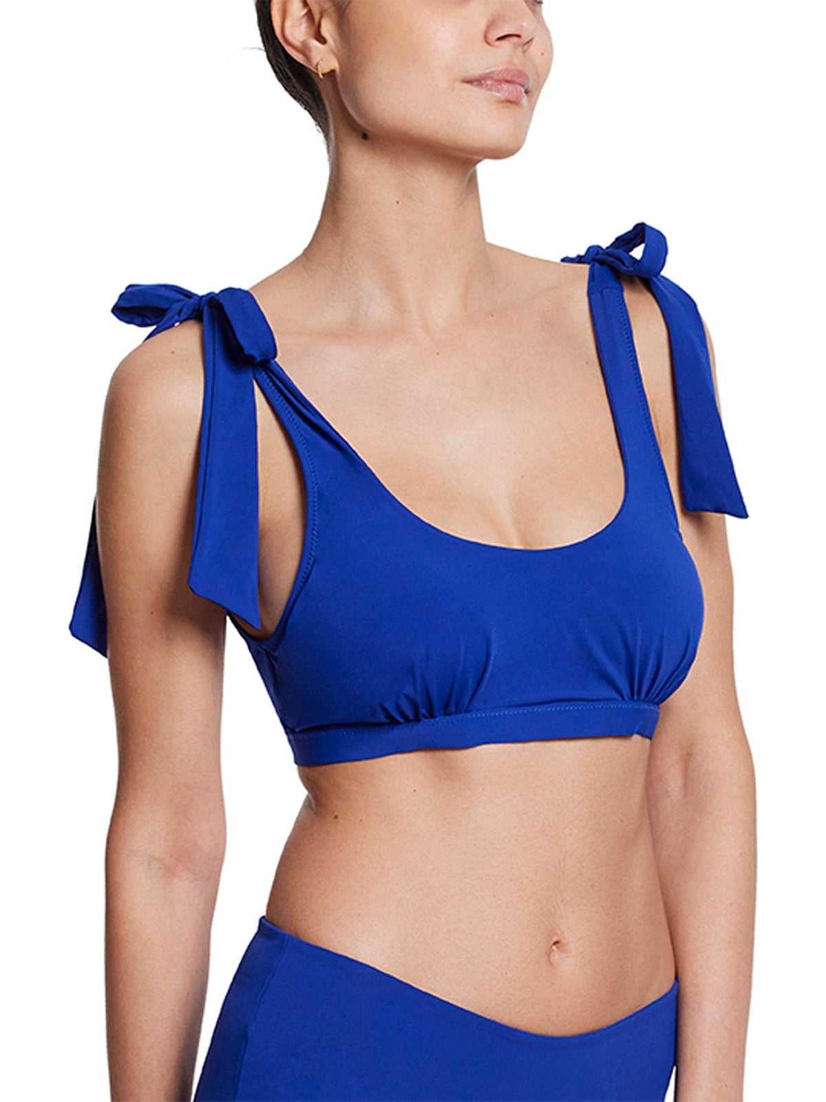 Scoop Neck Swim Top Poolside Blue Sale - Hanky Panky