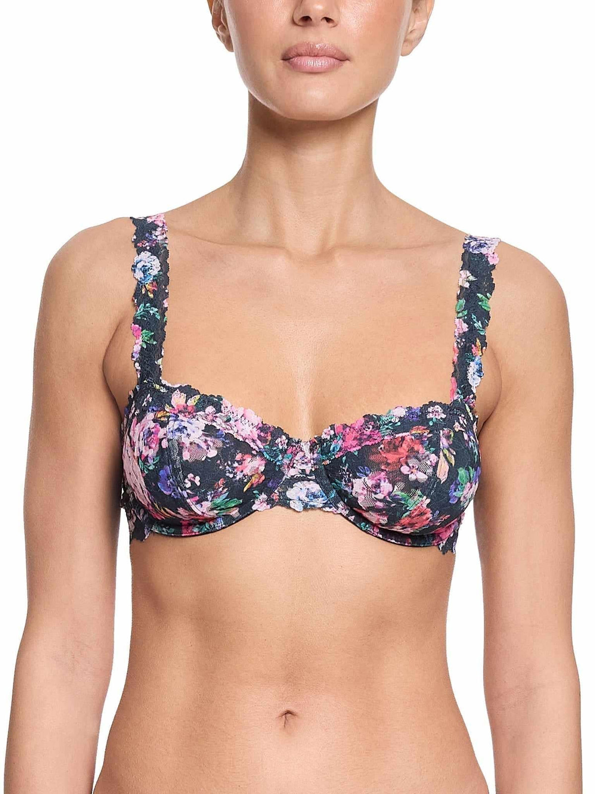 Signature Lace® Balconette Bra Dark Peonies Sale - Hanky Panky
