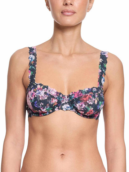 Signature Lace® Balconette Bra Dark Peonies Sale - Hanky Panky