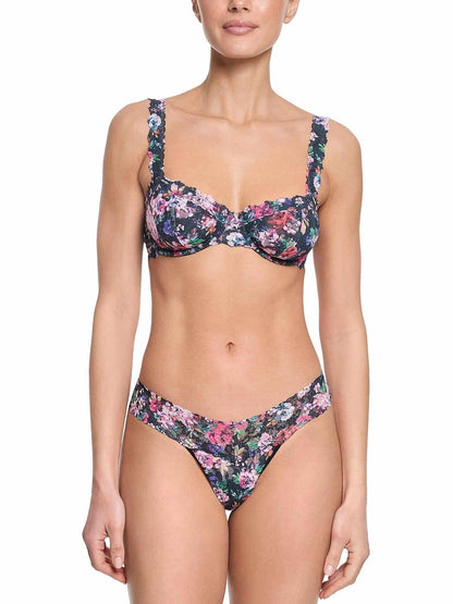 Signature Lace® Balconette Bra Dark Peonies Sale - Hanky Panky