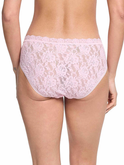 Signature Lace® V-Front High Cut Brief Bliss Pink Sale - Hanky Panky