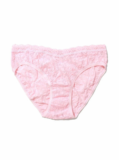 Signature Lace® V-Front High Cut Brief Bliss Pink Sale - Hanky Panky