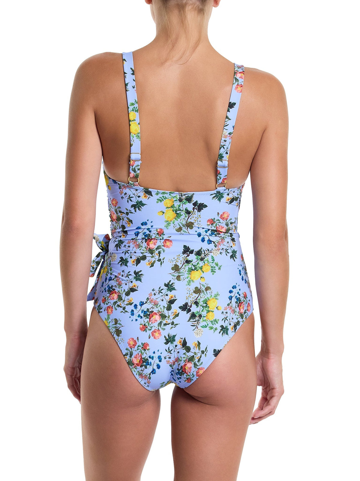 Wide Strap Wrap One Piece Swimsuit Thankful Sale - Hanky Panky