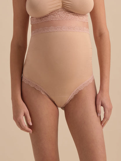 Supima Cotton® Maternity Over The Bump Thong Chai Sale - Hanky Panky