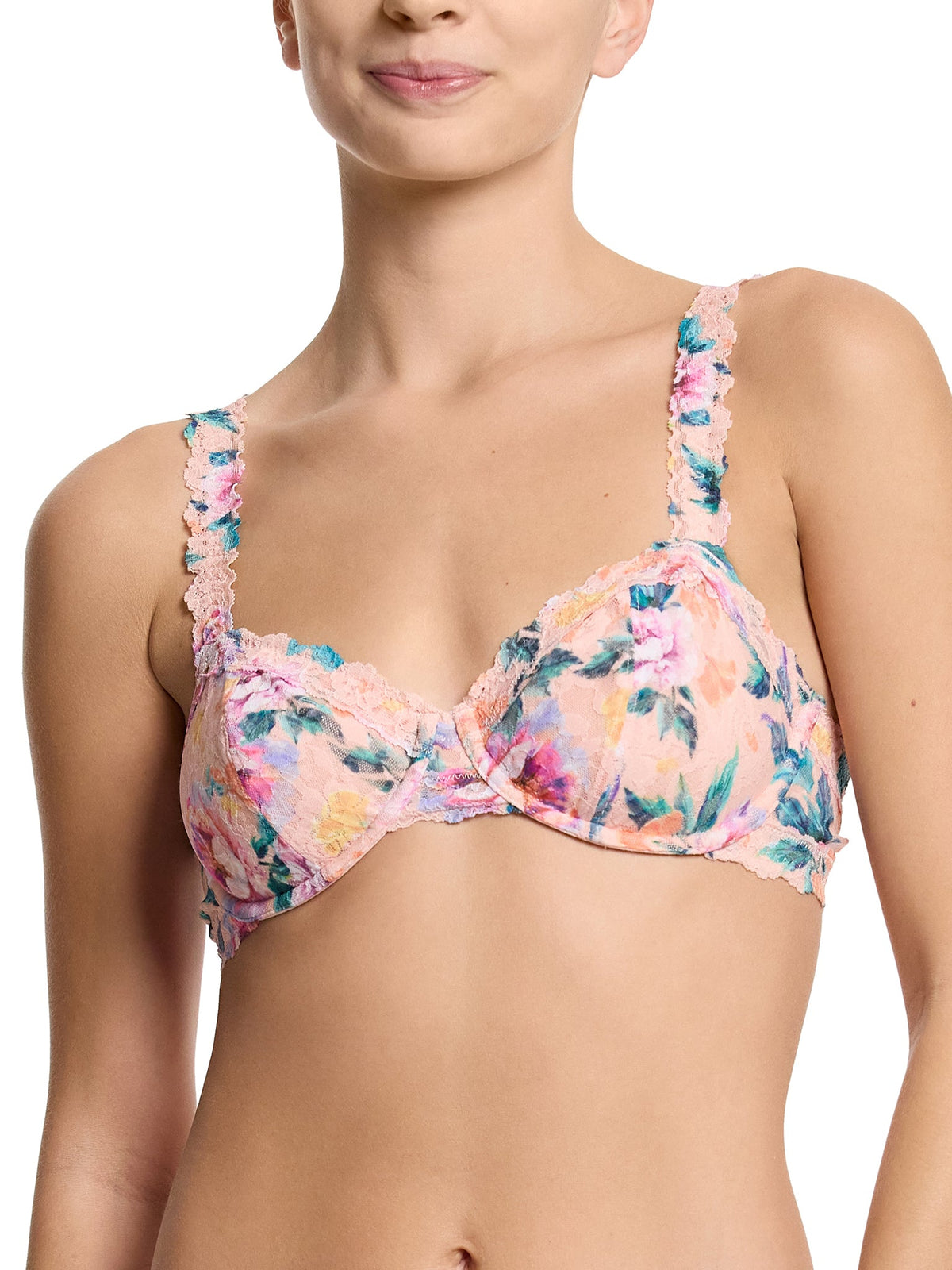 Printed Signature Lace® Balconette Buy Myself Flowers Sal - Hanky Panky