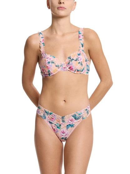 Printed Signature Lace® Balconette Buy Myself Flowers Sal - Hanky Panky