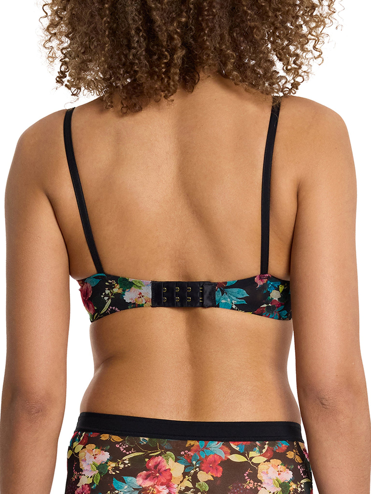 Lined Mesh Plunge Bra Botanic Romantic Sale - Hanky Panky