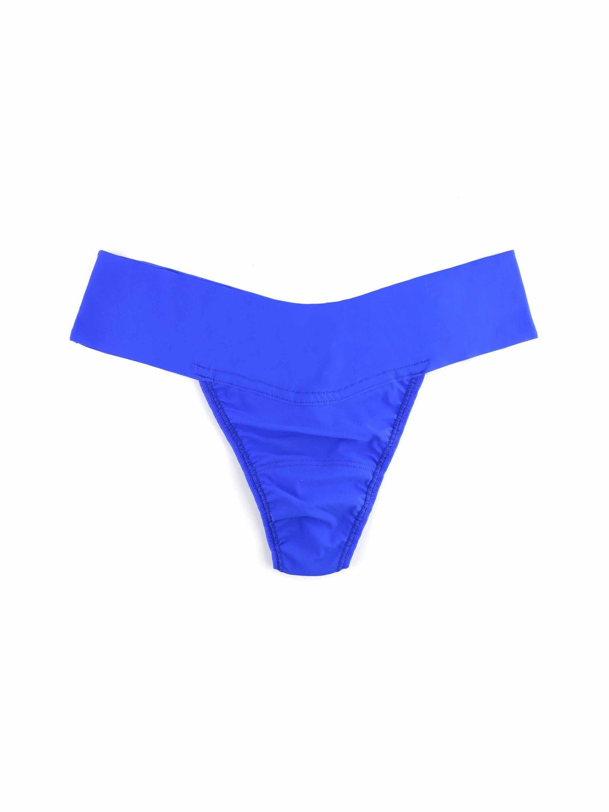 BreatheSoft™ Natural Rise Thong Brilliant Blue - Hanky Panky